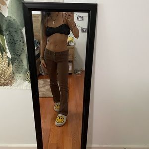 missguided leather bralette and shorts set